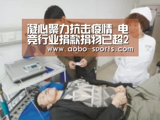 凝心聚力抗击疫情 电竞行业捐款捐物已超20亿元多项赛事延期_澳博sports官网(图4) 澳博sports官网